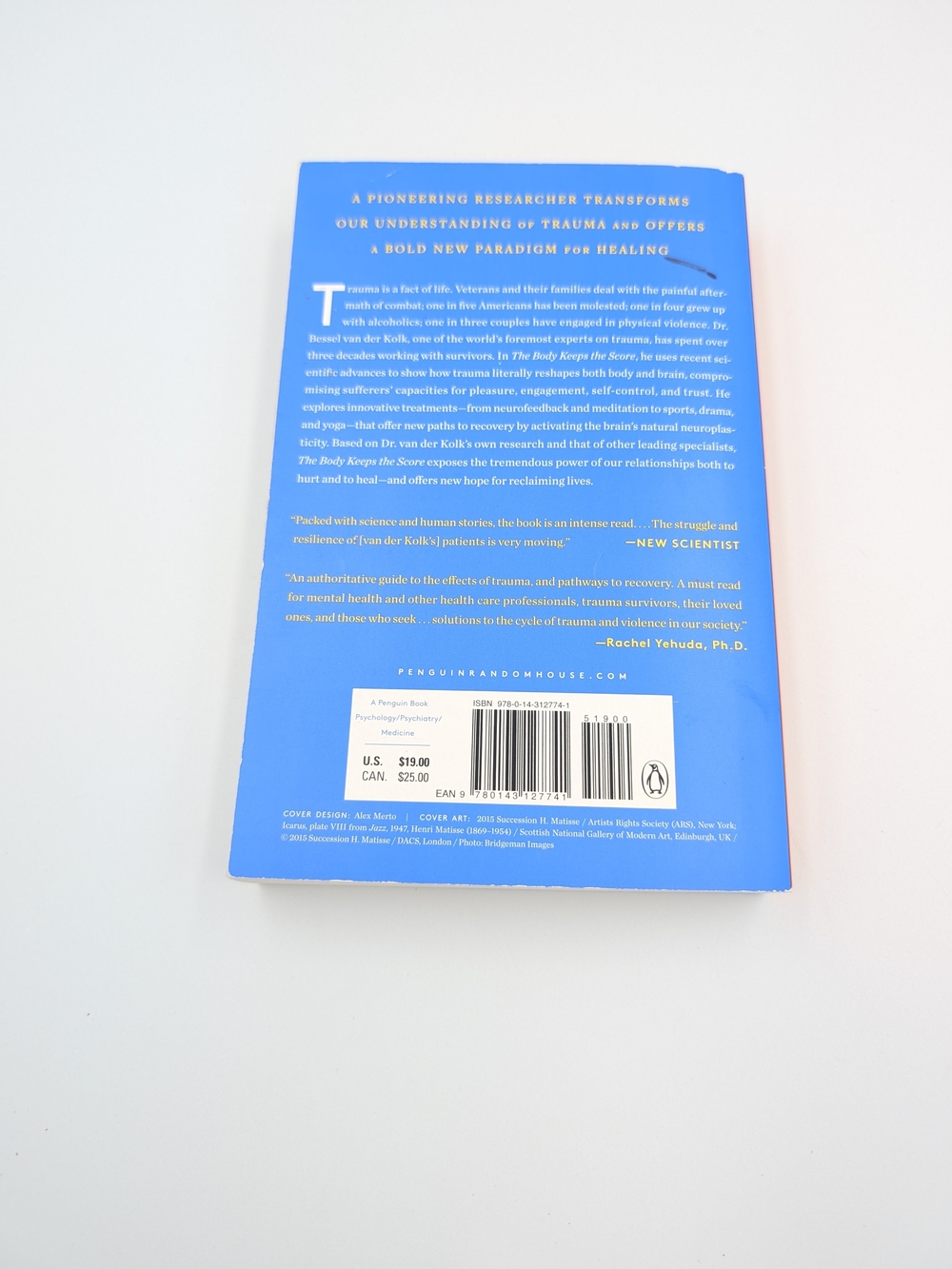 The Body Keeps the Score Paperback - Picture 7 of 8